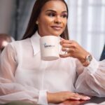 “Leya Mnangagwa reflecting on emotional healing and spiritual restoration.”