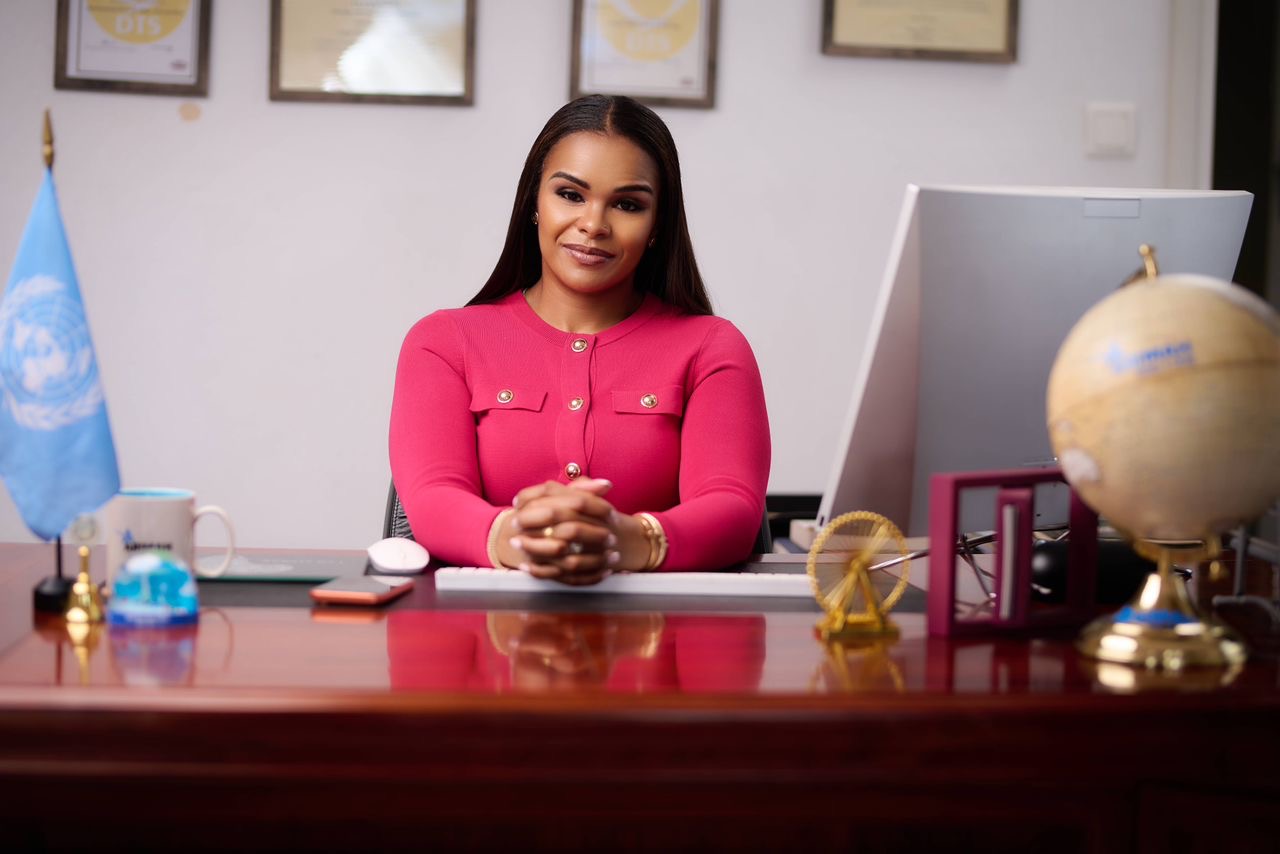 “Leya Mnangagwa reflecting after a morning workout, sharing her story of faith, healing, and strength.”