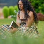 Leya praying over her child at home - prayer for parents