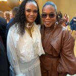 Leya Mnangagwa meeting Oprah Winfrey after stepping forward in faith and boldness