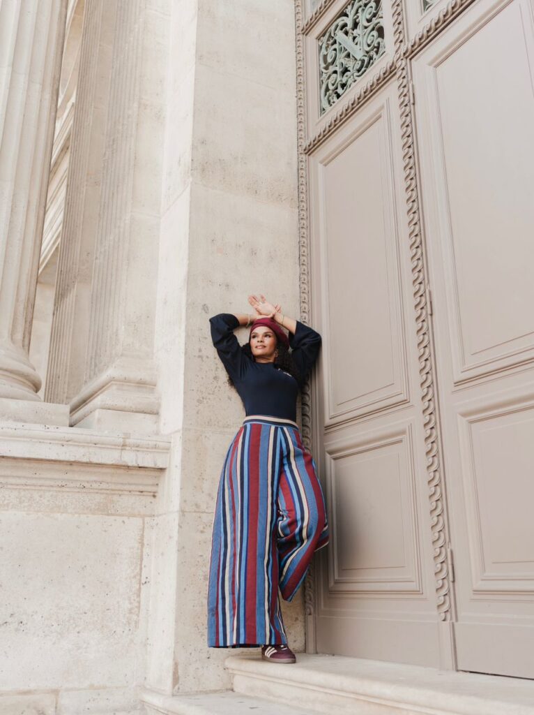  Daytime in Paris, a quiet moment between meetings on faith and fashion.